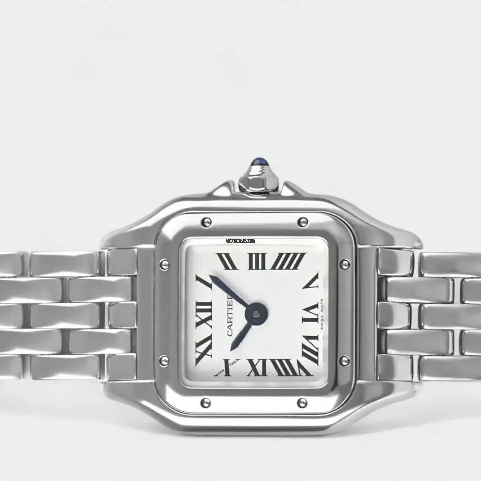 Cartier Panthere de Cartier Women Quartz Black Stainless Steel Watch WSPN0019 - Image 3