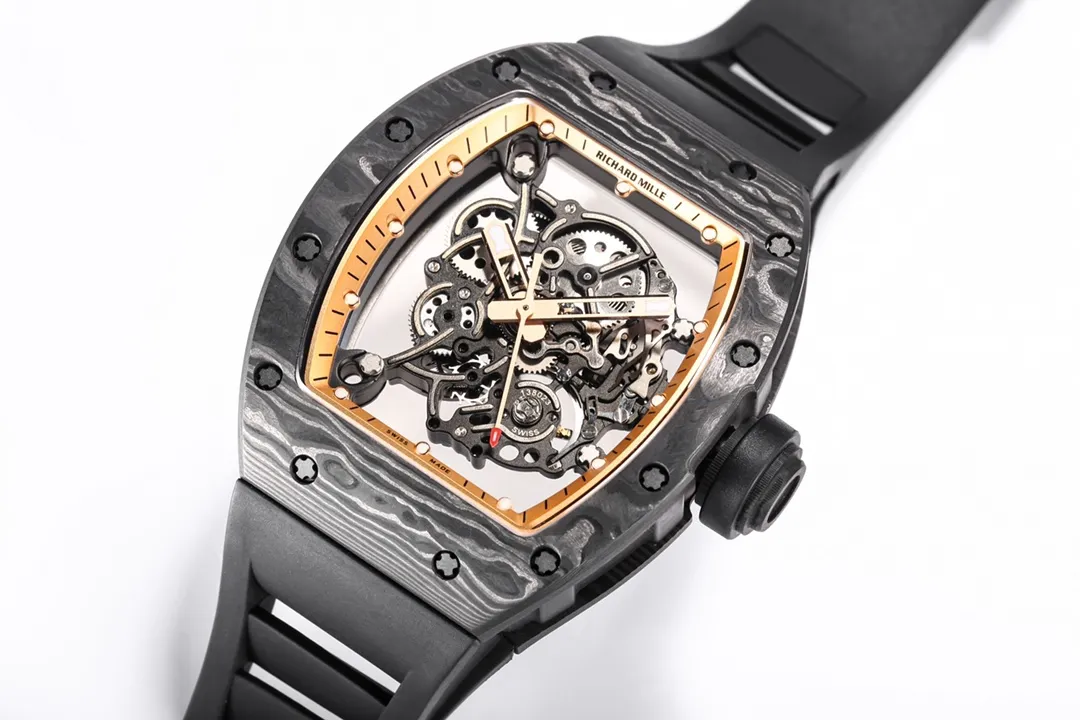 Richard Mille RM055 Black Carbon Watch - Image 4
