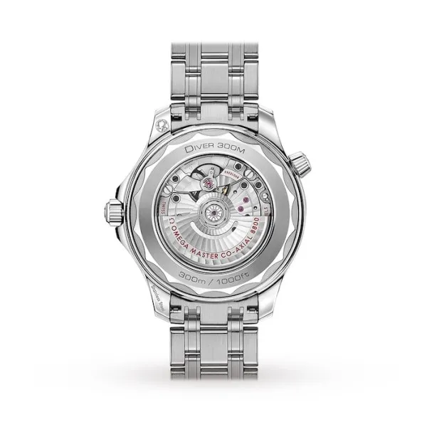 Omega Seamaster Men Automatic Blue Stainless Steel Watch O21030422003001 - Image 2