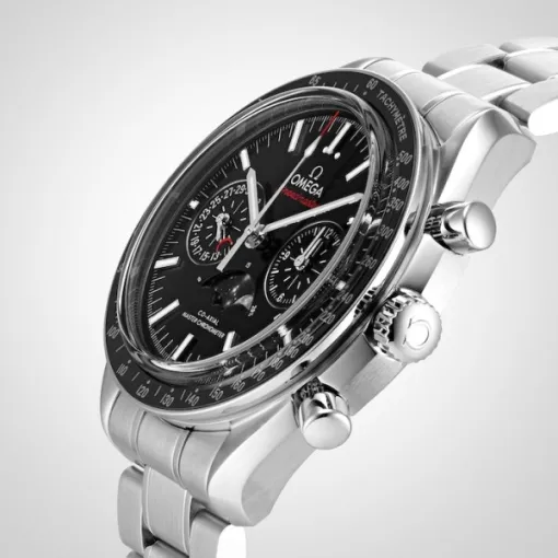 Omega Speedmaster Men Automatic Black Stainless Steel Watch O30430445201001 - Image 6