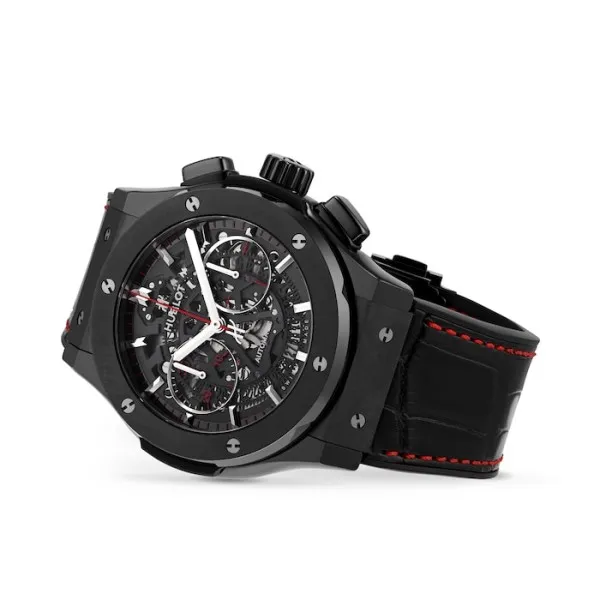 Hublot Classic Fusion Men Automatic Black Alligator Watch 525.CM.0173.LR.AUM20 - Image 4