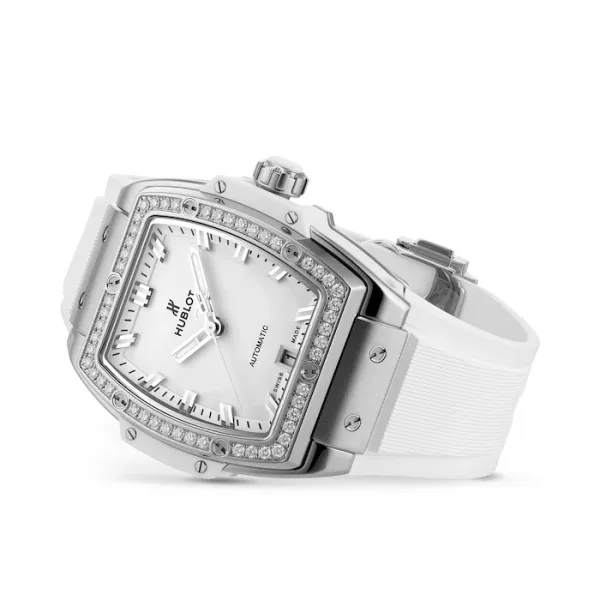 Hublot Spirit Of Big Bang Women Automatic White Rubber Watch 665.NE.2010.RW.1204 - Image 2