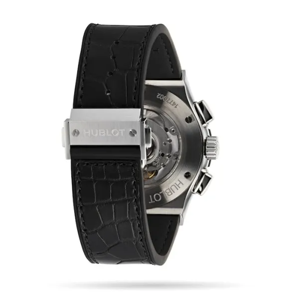 Hublot Classic Fusion Men Automatic Skeleton Leather Watch 525.NX.0170.LR - Image 3