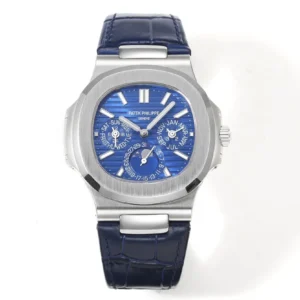Patek Philippe Blue Nautilus Perpetual Watch