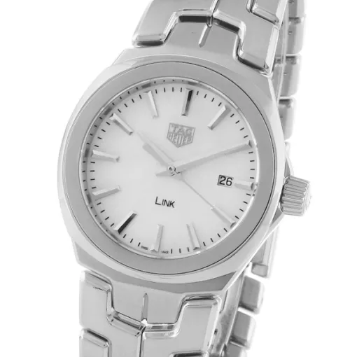TAG Heuer Link Women Quartz Mother of Pearl Stainless Steel Watch WBC1310.BA0600 - Image 3