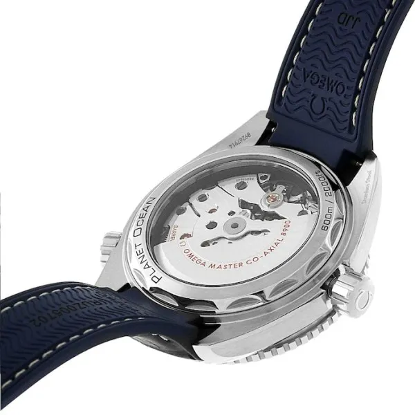 Omega Planet Ocean Men Automatic Blue Leather Watch O21533402003001 - Image 6