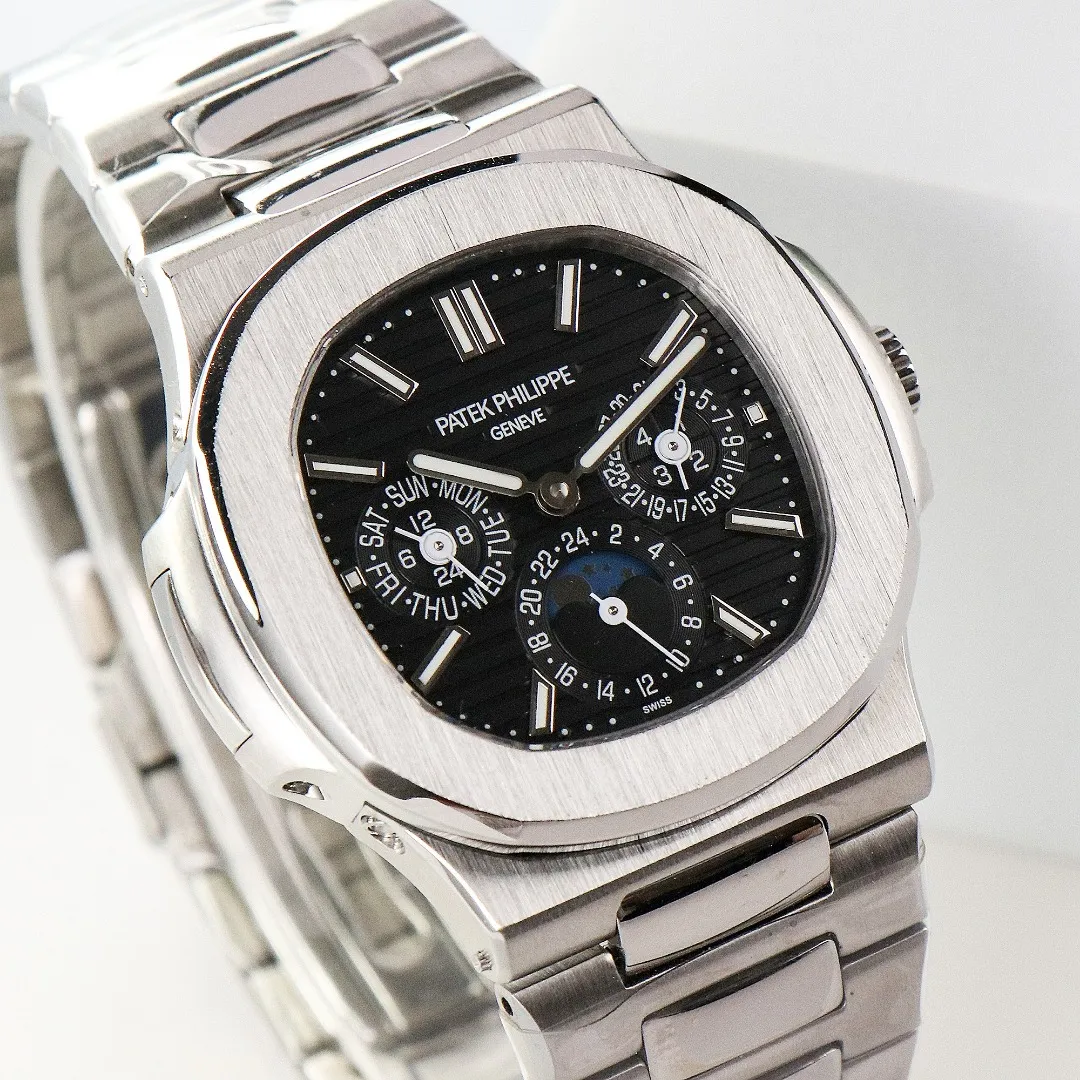 Patek Philippe Nautilus Black Perpetual Calendar - Image 2