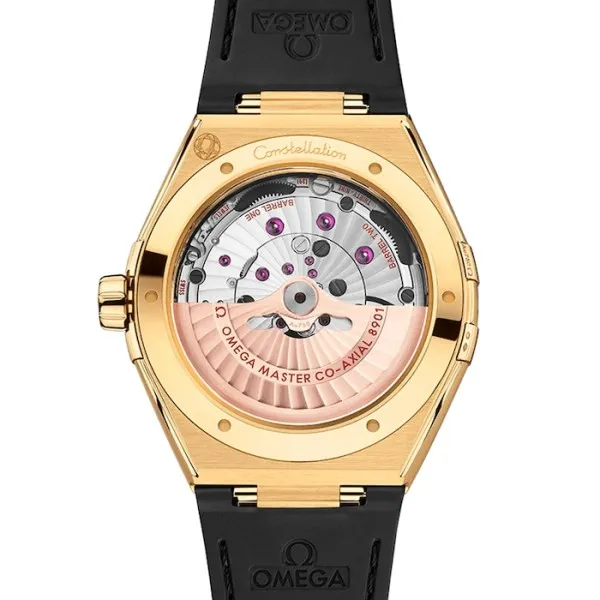 Omega Constellation Men Automatic Black Leather Watch O13163412101001 - Image 3