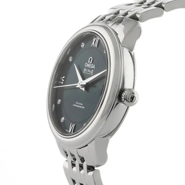 Omega De Ville Women Automatic Blue Stainless Steel Watch O42410332053001 - Image 3