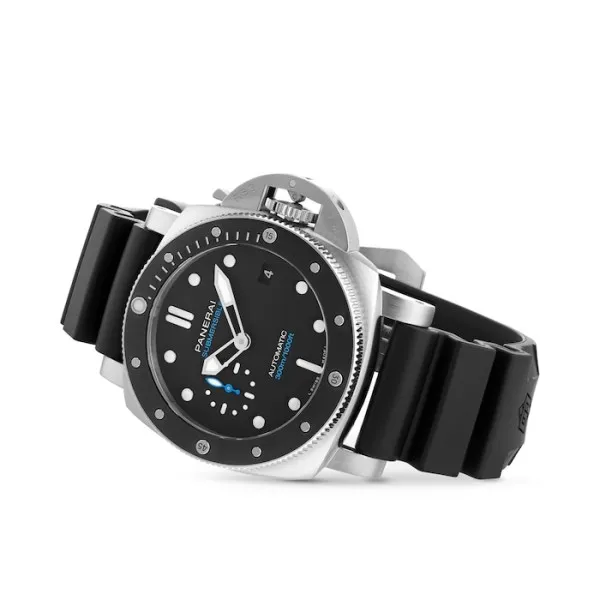 Panerai Submersible Men Automatic Black Rubber Watch PAM00683 - Image 4