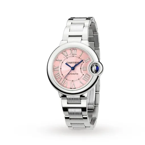 Cartier Ballon Bleu de Cartier Women Automatic Pink Stainless Steel Watch WSBB0046 - Image 2
