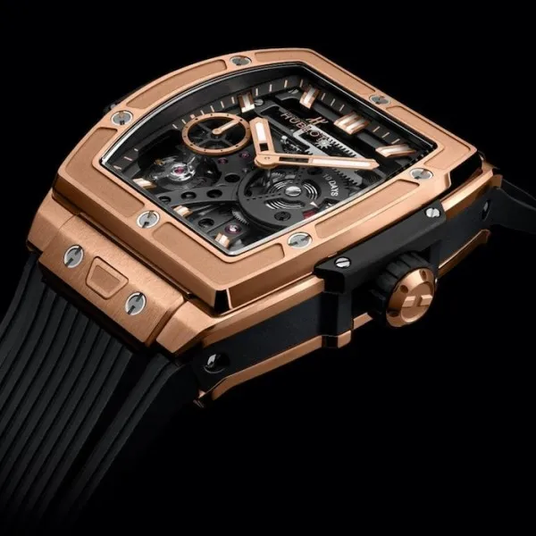 Hublot Spirit Of Big Bang Men Automatic Black Rubber Watch 614.OX.1180.RX - Image 5