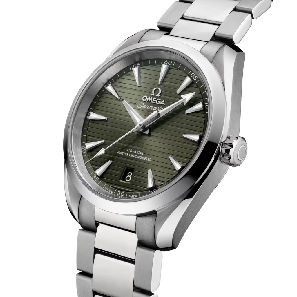 Omega Seamaster Aqua Terra Men Automatic Green Stainless Steel Watch O22010412110001 - Image 2