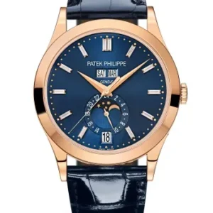 Patek Philippe Complications Rose Gold Diamond   Blue Dial 5396R-015