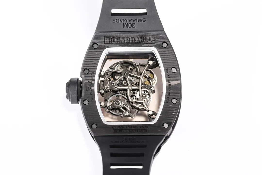 Richard Mille RM055 Black Carbon Watch - Image 9