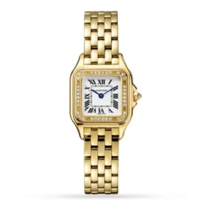 Cartier Panthere de Cartier Women Quartz Silver 18ct Gold Watch WJPN0015
