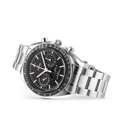 Omega Speedmaster Men Automatic Black Stainless Steel Watch O30430445201001 - Image 2