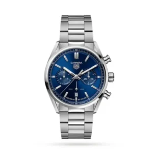 TAG Heuer Carrera Men Automatic Blue Stainless Steel Watch CBN2011.BA0642