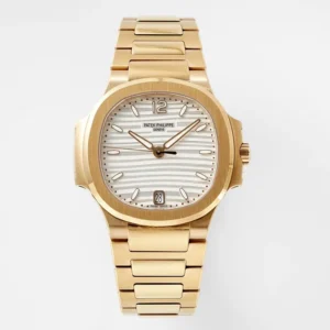 Patek Philippe Gold Nautilus Ladies Watch
