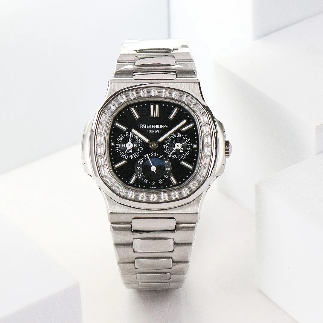 Patek Philippe Nautilus Black Perpetual Calendar - Image 4