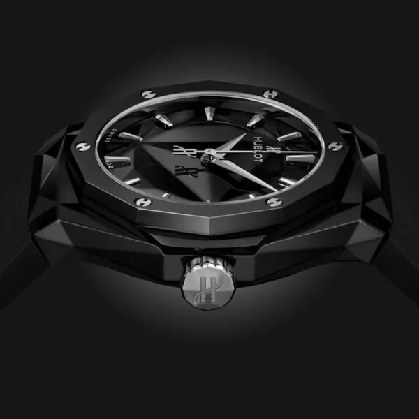 Hublot Classic Fusion Men Automatic Black Rubber Watch 550.CS.1800.RX.ORL21 - Image 2