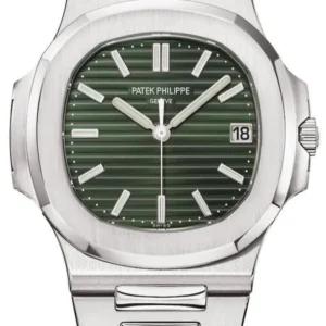 Patek Philippe Nautilus Automatic Olive-Green Dial Watch 5711/1A-014