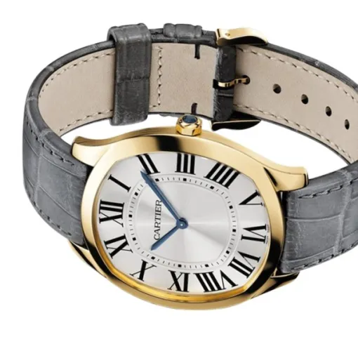 Cartier Drive de Cartier Men Automatic Silver Leather Watch WGNM0011 - Image 5
