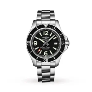 Breitling Superocean Men Automatic Black Stainless Steel Watch A17366021B1A1