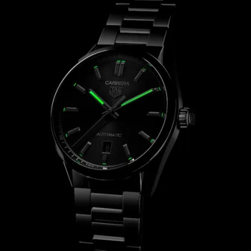 TAG Heuer Carrera Men Automatic Black Stainless Steel Watch WBN2110.BA0639 - Image 6