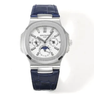 TW Patek Philippe Nautilus Blue Strap Watch