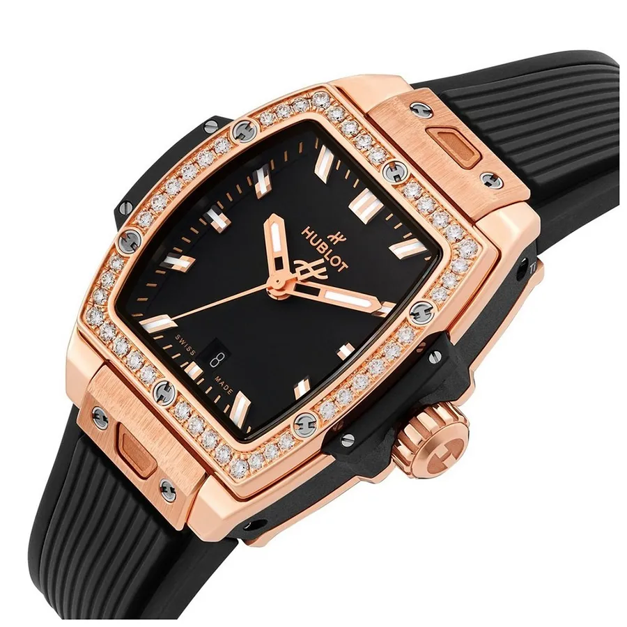 Hublot Spirit Of Big Bang Women Automatic Black Rubber Watch 665.OX.1180.RX.1204 - Image 6