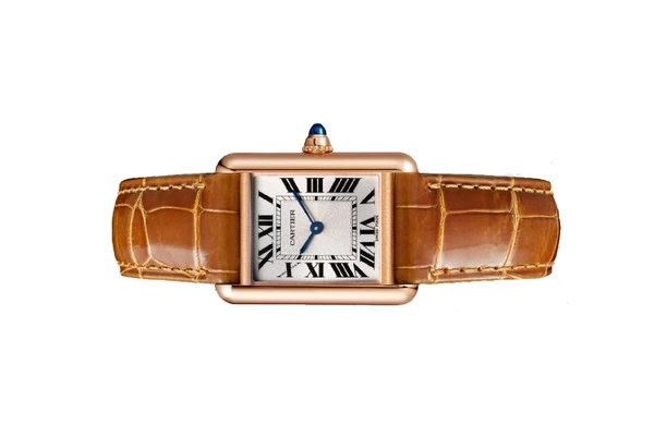 Cartier Tank Louis Women Automatic Silver Alligator Watch WGTA0010 - Image 3