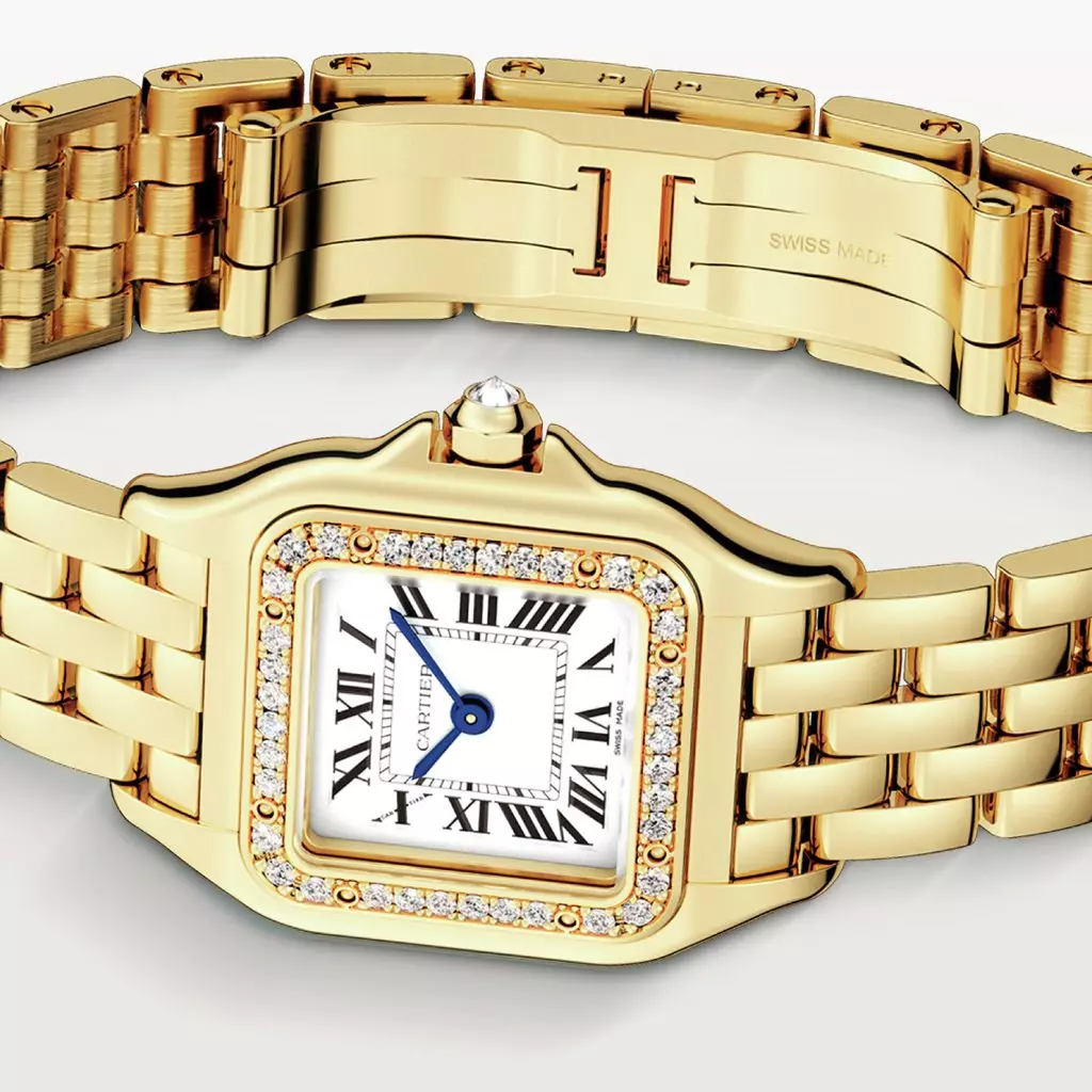 Cartier Panthere de Cartier Women Quartz Silver 18ct Gold Watch WJPN0015 - Image 2