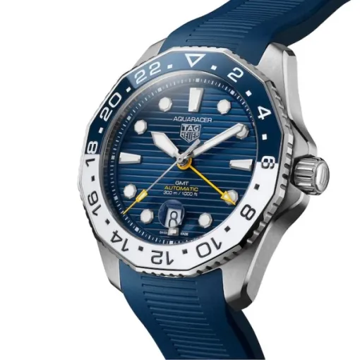 TAG Heuer Aquaracer Men Automatic Blue Rubber Watch WBP2010.FT6198 - Image 2