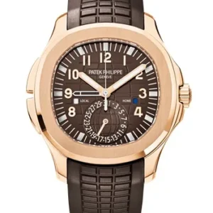 Patek Philippe Aquanaut Travel Time Rose Gold Watch 5164R-001