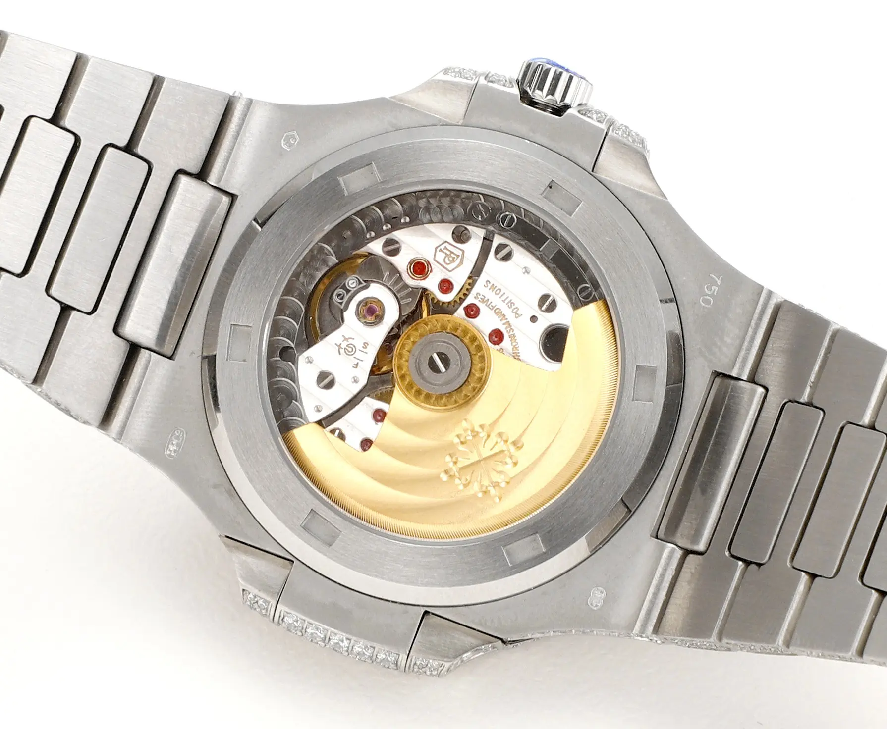 Patek Philippe Nautilus Platinum Green Watch - Image 8