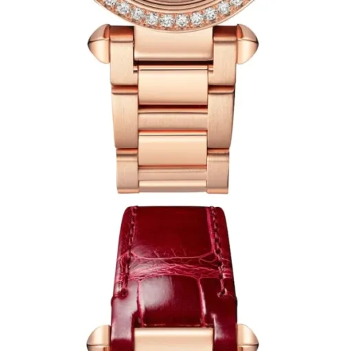 Cartier Pasha de Cartier Women Quartz Silver 18ct Rose Gold Watch WJPA0018 - Image 3