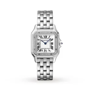 Cartier Panthere de Cartier Women Quartz White Stainless Steel Watch W4PN0008