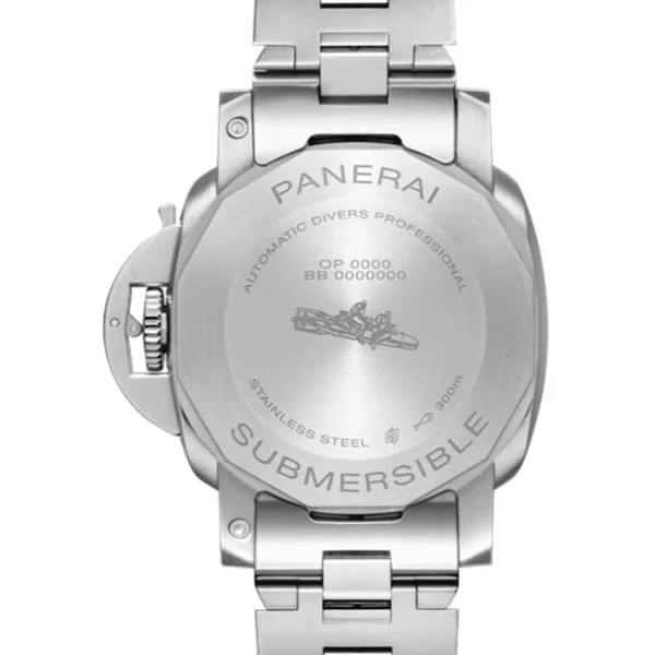 Panerai Submersible Men Automatic Blue Stainless Steel Watch PAM01068 - Image 2