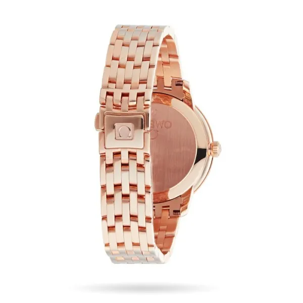 Omega De Ville Women Automatic Mother of Pearl 18ct Rose Gold Watch O42450332005002 - Image 3