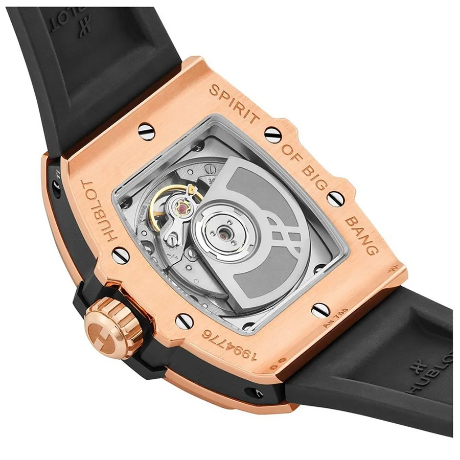 Hublot Spirit Of Big Bang Women Automatic Black Rubber Watch 665.OX.1180.RX.1204 - Image 4