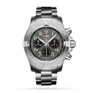 Breitling Avenger Men Automatic Grey Stainless Steel Watch AB01821A1B1A1