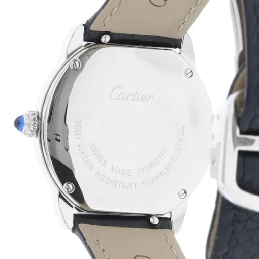 Cartier Ronde de Cartier Women Quartz Silver Leather Watch WSRN0019 - Image 4