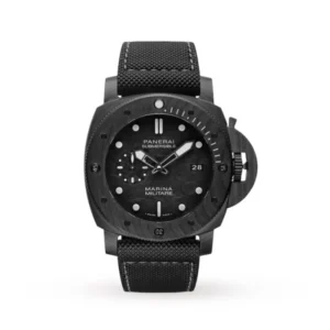 Panerai Submersible Men Automatic Black Rubber Watch PAM00979