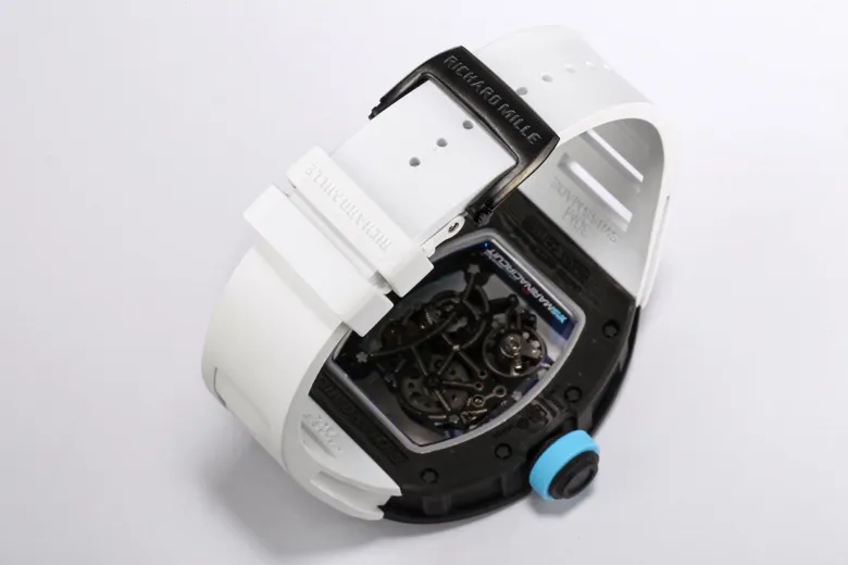 Richard Mille RM055 Black Carbon Fiber Watch - Image 6