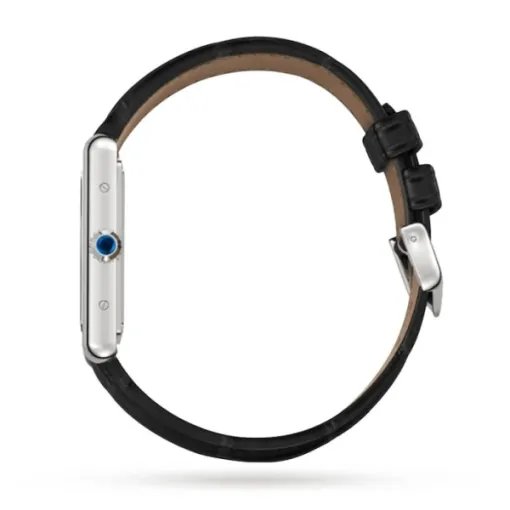 Cartier Tank Must Women Quartz Black Alligator Watch WSTA0072 - Image 3