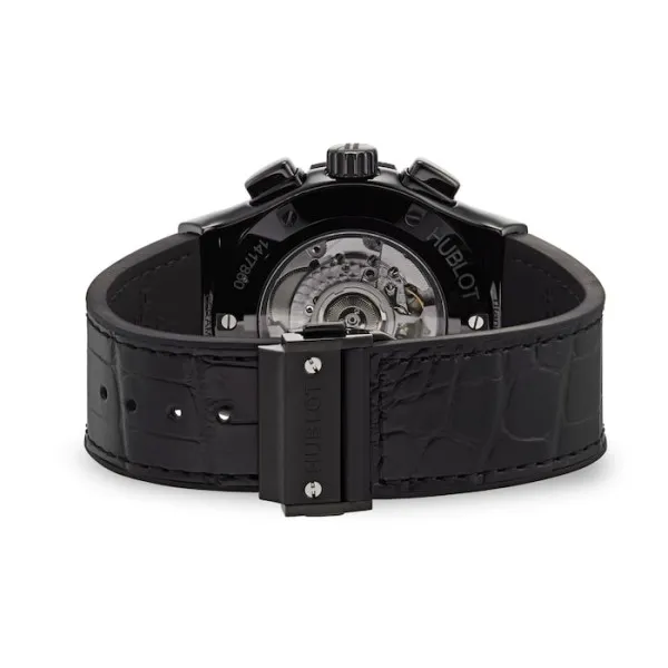 Hublot Classic Fusion Men Automatic Black Alligator Watch 525.CM.0170.LR - Image 3