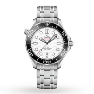 Omega Seamaster Men Automatic White Stainless Steel Watch O21030422004001