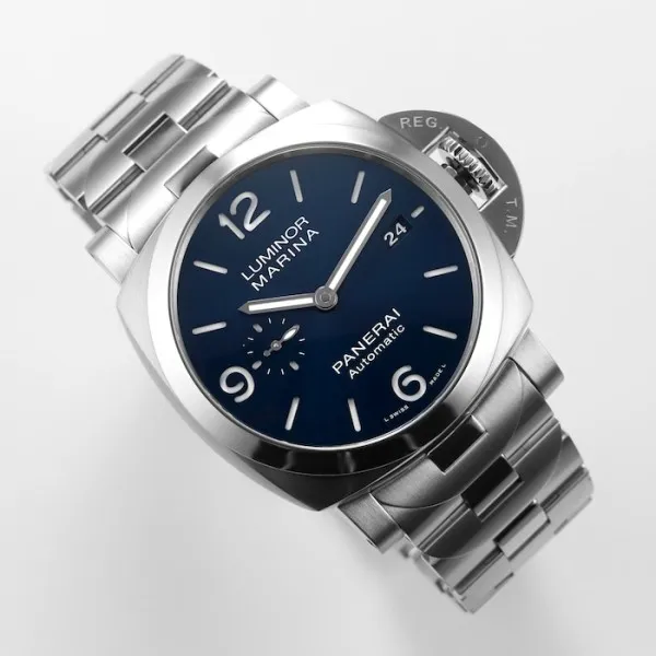 Panerai Luminor Men Automatic Blue Stainless Steel Watch PAM01316 - Image 3