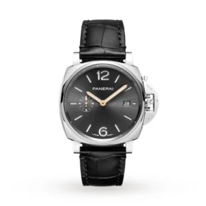 Panerai Luminor Due Men Automatic Black Alligator Watch PAM01250